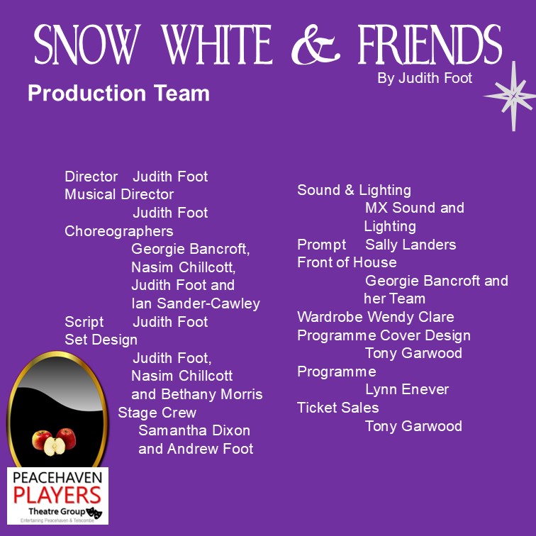 Snow White & Friends Production team